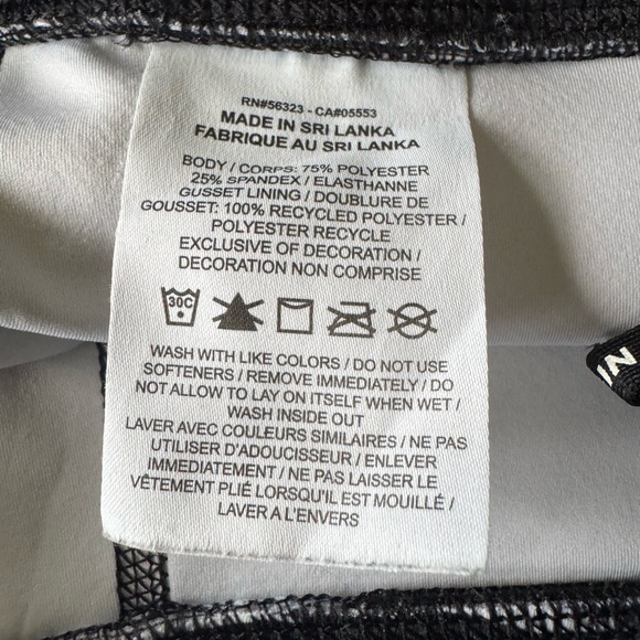 Nike Black and Blue Track Pants - Picture 3 of 4